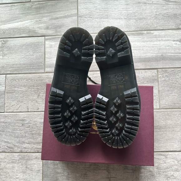 Dr Martens Jadon Piss Platform boot in Zinc Grey. They are "women's" but unisex - Picture 5 of 8